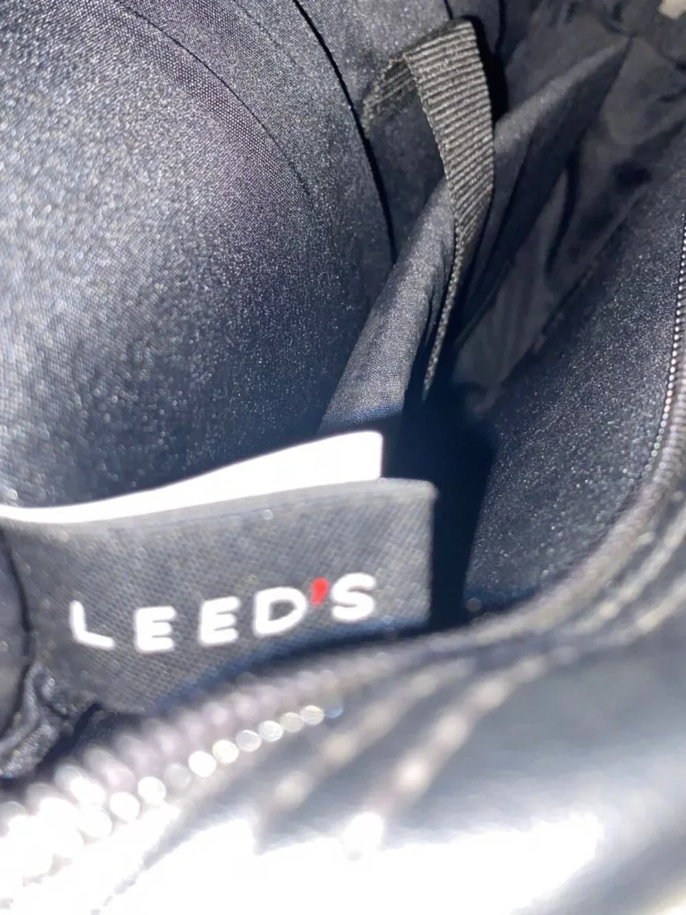 Leeds Black Leather Pharmaceutical Rep Bag Eli Lilly Zyprexa Pockets Travel